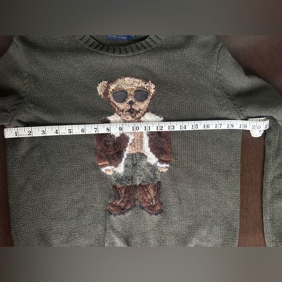 Ralph Lauren Aviator Polo Bear Sweater - Picture 5 of 5